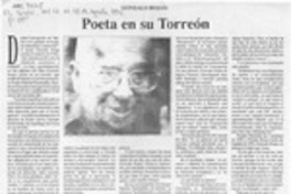Poeta en su torreón  [artículo] R. C.