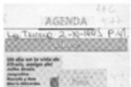 Un día en la vida de Efraín, amigo del niño Jesús  [artículo] Lina Meruane.