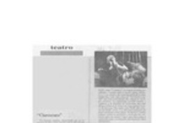 Teatro  [artículo] Pedro Labra.