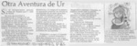 Otra aventura de Ur  [artículo].