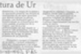 Otra aventura de Ur  [artículo].