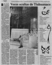 Voces ocultas de Tiahuanaco