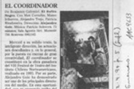 El coordinador  [artículo] Eduardo Guerrero.