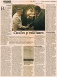 Civiles y militares