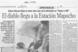 El diablo llega a la Estación Mapocho  [artículo] J. C.