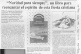 "Navidad para siempre", un libro para reencantar el espíritu de esta fiesta cristiana