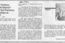 Por qué perdimos Laguna del Desierto? -- y por qué podríamos perder Campos de Hielo Sur?