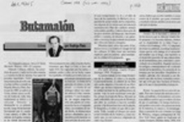 Butamalón  [artículo] Rodrigo Pinto.