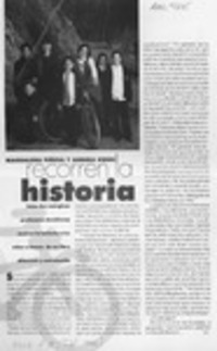 Recorren la historia  [artículo] P. D.