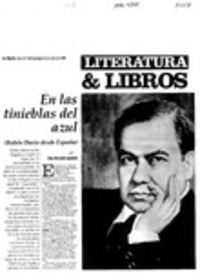 En las tinieblas del azul  [artículo] Ricardo Llopesa.