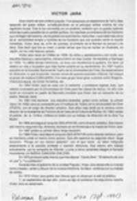 Víctor Jara  [artículo].