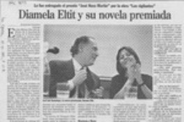 Diamela Eltit y su novela premiada