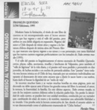 Regreso al valle del paraíso