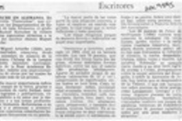 Arteche en Alemania  [artículo].