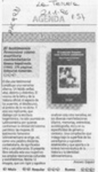 El testimonio femenino como escritura contestataria  [artículo] Andrés Gómez.