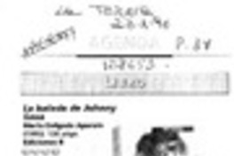 La balada de Johnny Sosa  [artículo] Lina Meruane.