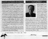 Cenizas en la loma  [artículo].