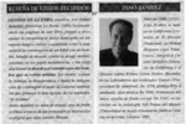 Cenizas en la loma  [artículo].