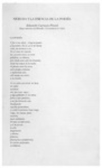 Neruda y la esencia de la poesía