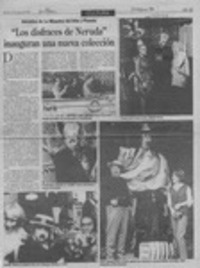 "Los disfraces de Neruda" inauguran una nueva colección  [artículo].