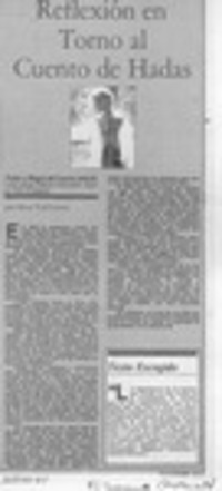 Reflexión en torno al cuento de hadas  [artículo] Elena Vial Correa.