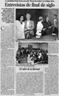 Entrevistas de final de siglo