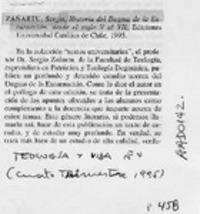 Historia del dogma de la encarnación, desde el siglo V al VII  [artículo] Pedro Gutiérrez Domínguez.