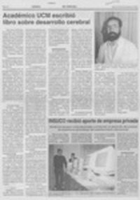 Académico UCM escribió libro sobre desarrollo cerebral