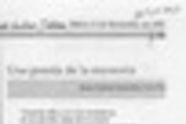 Una poesía de la memoria  [artículo] Juan carlos González Colville.