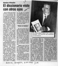 El Diccionario visto con otros ojos  [artículo].