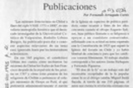 Publicaciones  [artículo] Fernando Arriagada Cortés.