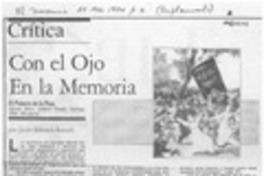 Con el ojo en la memoria