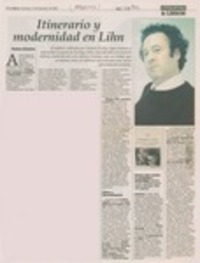 Itinerario y modernidad en Lihn