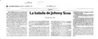 La balada de Johnny Sosa  [artículo] Antonio Rojas Gómez.