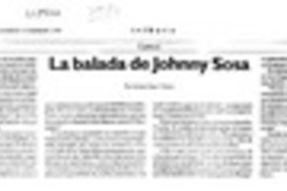 La balada de Johnny Sosa  [artículo] Antonio Rojas Gómez.