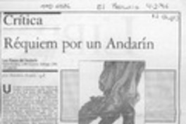 Réquiem por un andarín