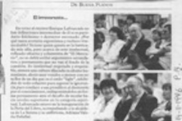 El Irreverente --  [artículo].