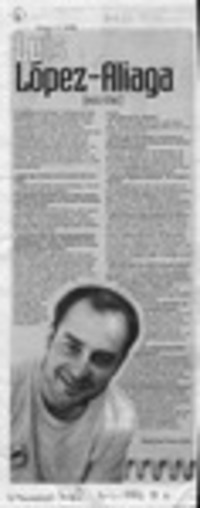 Luis López-Aliaga  [artículo] María José Viera-Gallo.