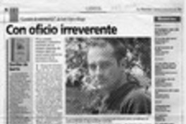 Con oficio irreverente  [artículo] Lina Meruane.