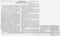 La narrativa de Sergio Bueno Venegas  [artículo] Darío de la Fuente.