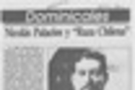 Nicolás Palacios y "Raza Chilena"