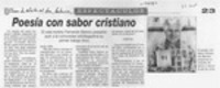 Poesía con sabor cristiano  [artículo].