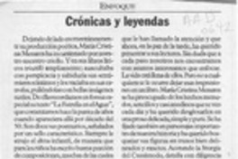 Crónicas y leyendas