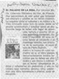 El palacio de la risa  [artículo] Guillermo Chandía C.