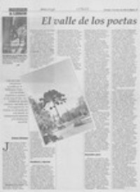 El valle de los poetas