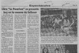 Libro "La Pacarisca" se presenta hoy en la comuna de Vallenar  [artículo].