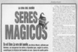 Seres mágicos  [artículo].