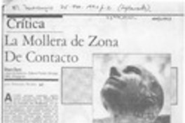 La mollera de Zona de contacto