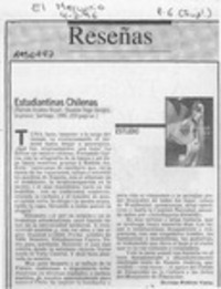 Estudiantinas chilenas  [artículo] Hernán Poblete Varas.