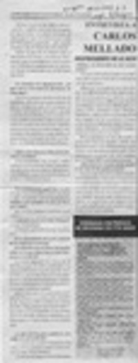 Carlos Mellado  [artículo]